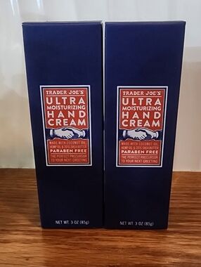 Trader Joe's Ultra Moisturizing Hand Cream 3oz Size - Set Of 2 New Boxes